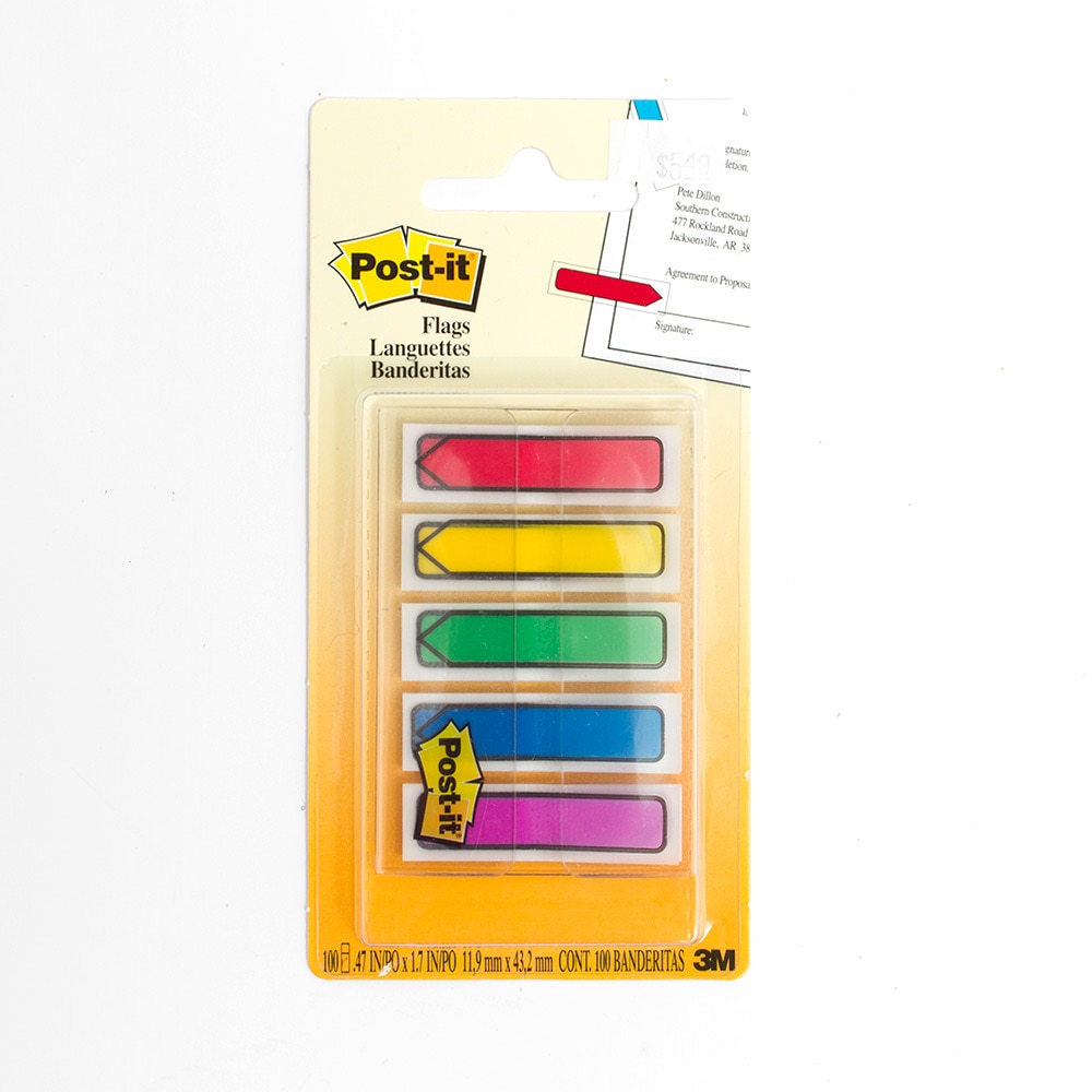 Post-its, Storage & Organization, Art & School, 3M, Arrow Flag, Dispenser, 5 count, 2081